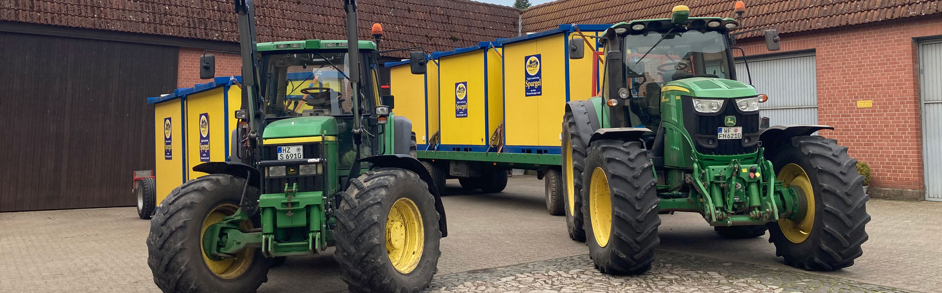 Verkaufstände transportieren