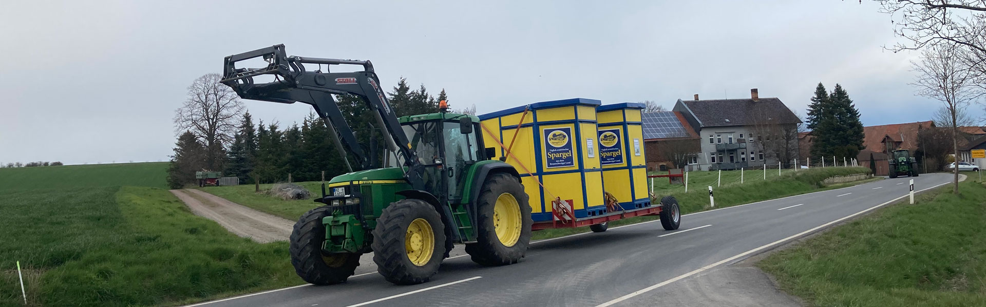 Verkaufstände transportieren